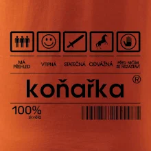 Čárový kód - Koňařka