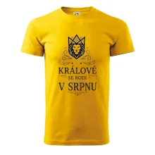 Lev s korunou - králové se rodí v srpnu