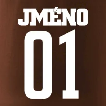 Florbalový  dres - vlastní jméno a číslo