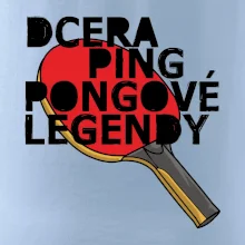 Dcera ping pongové legendy
