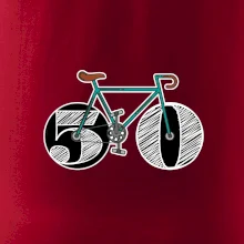Narozeniny 50 let na kole