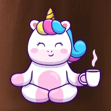 Yoga - jednorožec káva