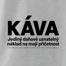 Káva daňově uznatelný náklad na příčetnost