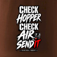 Kontrola zásobníku check hopper air paintball