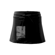 Lysá hora - vrstevnice v obdélníku