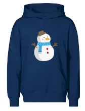 Sněhulák se šálou