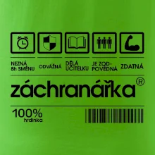 Čárový kód záchranářka