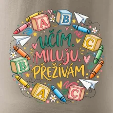 Učím miluju přežívám školní abeceda