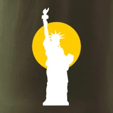 Socha svobody slunce