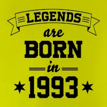 Legends are born in 1993