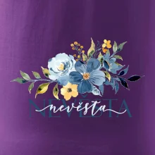 Nevěsta květy modré