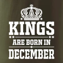 Kings are born in December