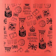 Britská pošta ikony