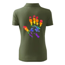 LGBT hand print