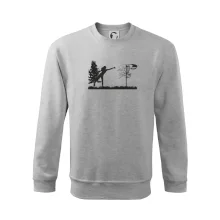 Disc golf - žena černý obrázek