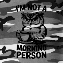 I'm not a morning person sova I'm not a morning person sova