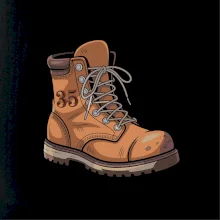 Turistická narozeninová bota 35