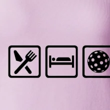 Eat sleep florbal v řadě