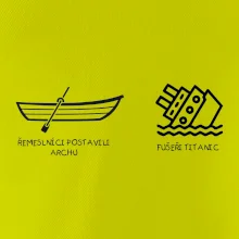 Řemeslnici postavili archu, fušeři Titanic