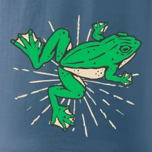 Žába zelená kreslená