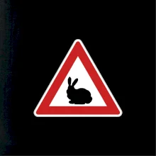 Dopravní značka - Králík