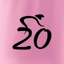 Cyklista slaví dvacítku (20)