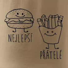 Nejlepší přátelé - Hamburger a hranolky
