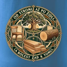 Od stromu až po dřevěnou židli