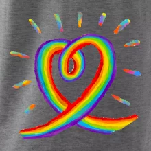 Srdce pride duha kreslená Srdce pride duha kreslená