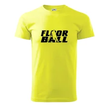 Floorball nápis rovný