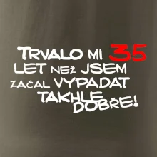 Trvalo mi 35 let než jsem začal vypadat takhle dobře