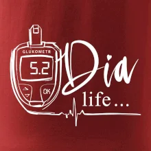 D I A Life - kreslený glukometr