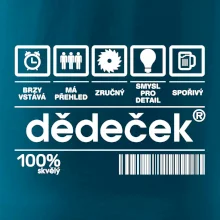 Čárový kód dědeček Čárový kód dědeček