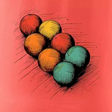 Petanque koule kresba