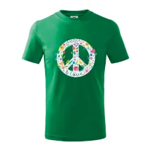 Peace and love symbol