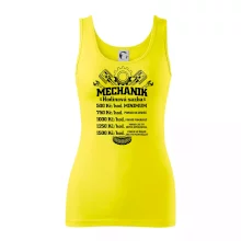 Mechanik - hodinová sazba Mechanik - hodinová sazba