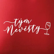 Tým nevěsty bílé víno