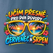 Učím kvůli červenci a srpnu letní prázdniny
