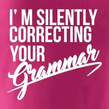 Correcting grammar
