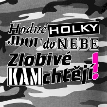 Hodné holky jdou do nebe, zlobivé kam chtějí!