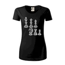 Šachové figurky kreslené