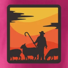 Pastevec ovcí - čtverec