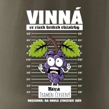 Vinná réva odsouzena Tramín červený