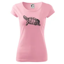 Tužkou kreslená želva