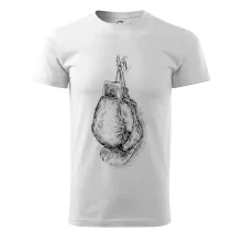 Boxerské rukavice kreslené na výšku