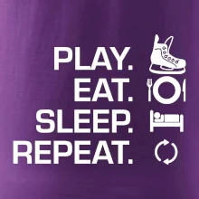 Play Eat Sleep Repeat hokej Play Eat Sleep Repeat hokej