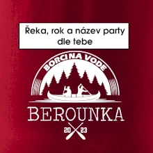Na vodu - Kanoe les (vlastní nápis) Na vodu - Kanoe les (vlastní nápis)
