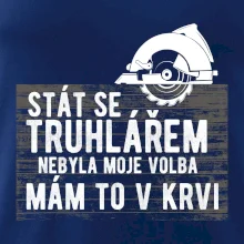 Stát se truhlářem nebyla moje volba
