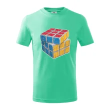 Rubikova kostka kreslená