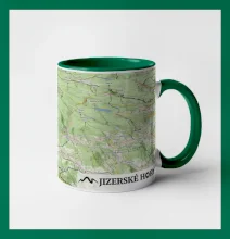 Hrnek - Jizerské hory mapa